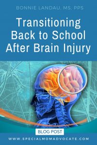 Back to School After Brain Injury