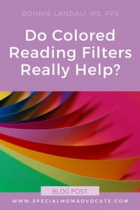 Irlen Syndrome | Contrast Sensitivity | Do Colored Reading Filters Really Help?