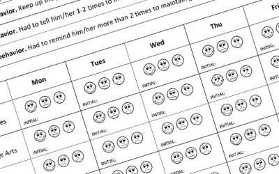 Positive Behavior Support in the Classroom – Printable