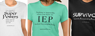 T-shirts: Finding Humor in the IEP Process