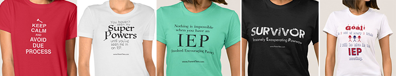 T-shirts: Finding Humor in the IEP Process