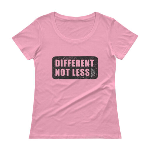 Different Not Less. Temple Grandin. Woman's T-shirt