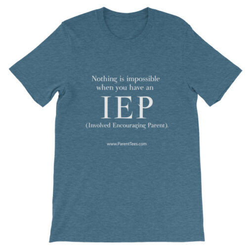 Nothing is Impossible with an IEP Unisex T-Shirt - Image 8