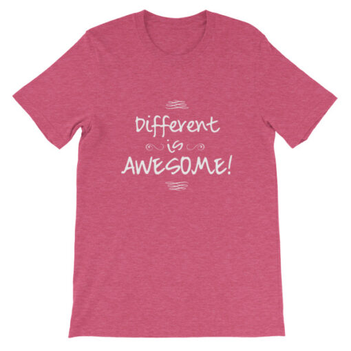 Different is Awesome! Unisex T-Shirt - Image 14