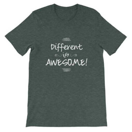 Different is Awesome! Unisex T-Shirt - Image 4