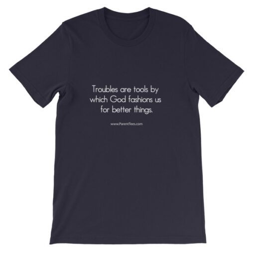 Troubles are Tools Unisex T-Shirt - Image 6