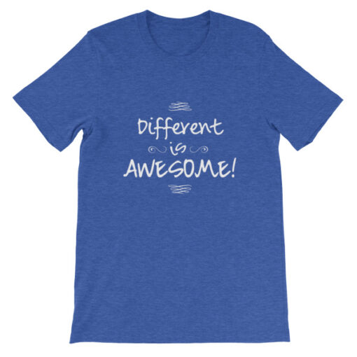 Different is Awesome! Unisex T-Shirt - Image 11