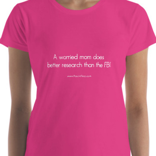 A worried mom does better research than the FBI. T-shirt