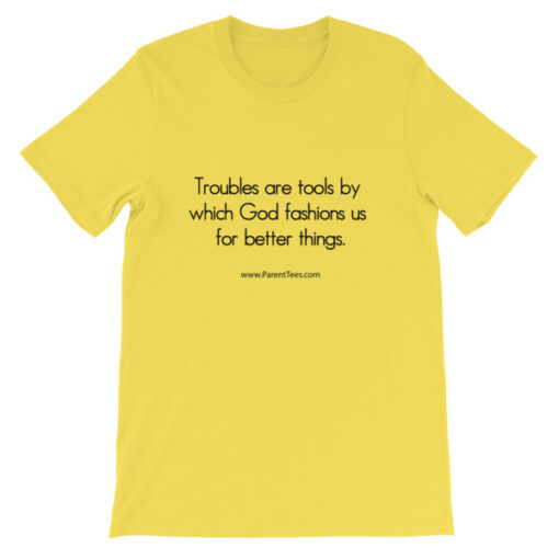 Troubles are Tools Unisex T-Shirt - Image 8