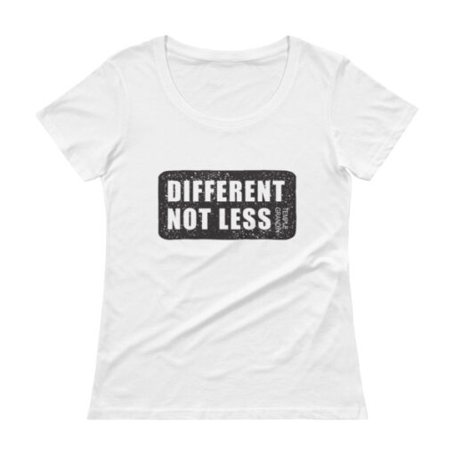 Different Not Less. Temple Grandin. Woman's T-shirt - Image 2