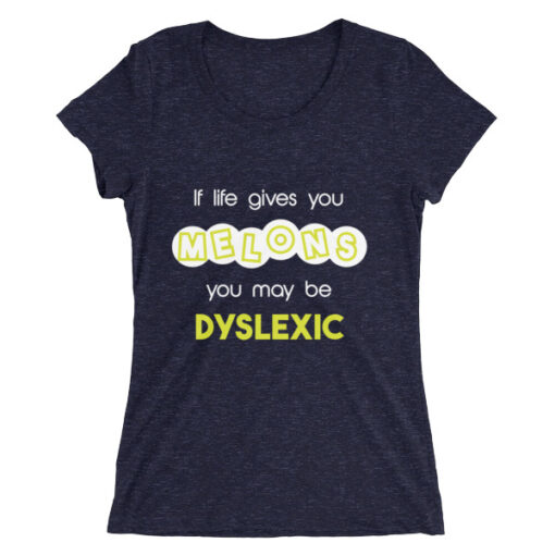 Dyslexia T-shirt for Woman