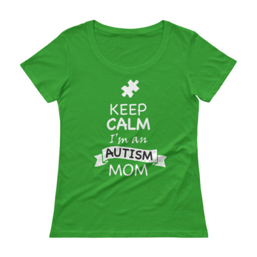 Keep Calm I'm an Autism Mom T-shirt - Image 3