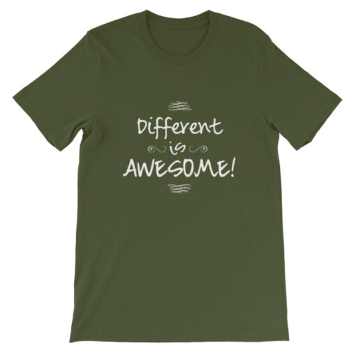 Different is Awesome! Unisex T-Shirt - Image 6