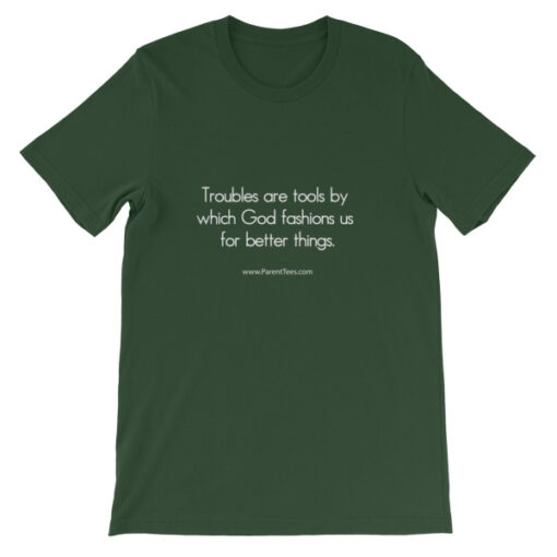 Troubles are Tools Unisex T-Shirt - Image 7