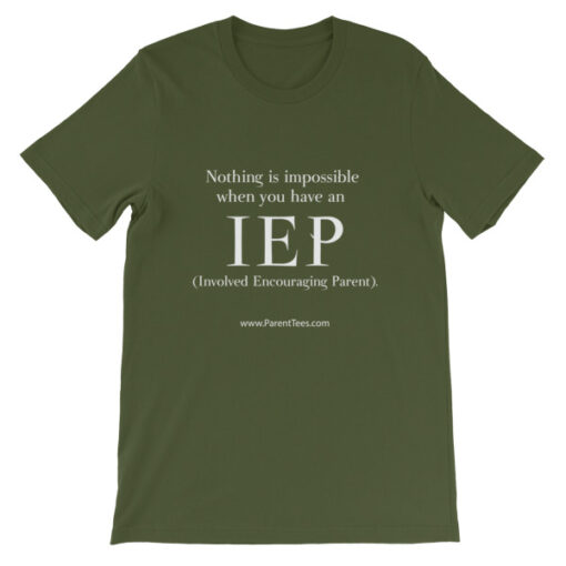 Nothing is Impossible with an IEP Unisex T-Shirt - Image 5