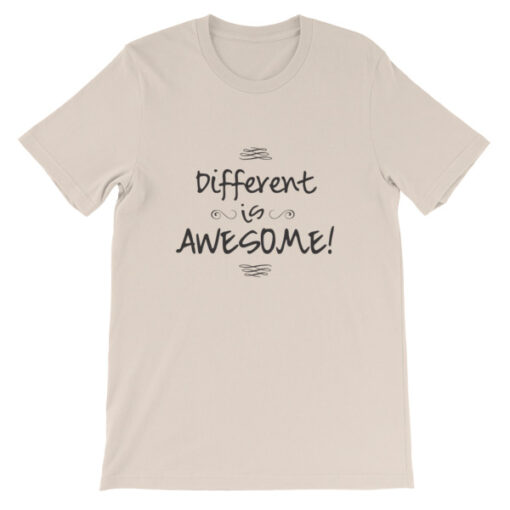 Different is Awesome! Unisex T-Shirt - Image 4