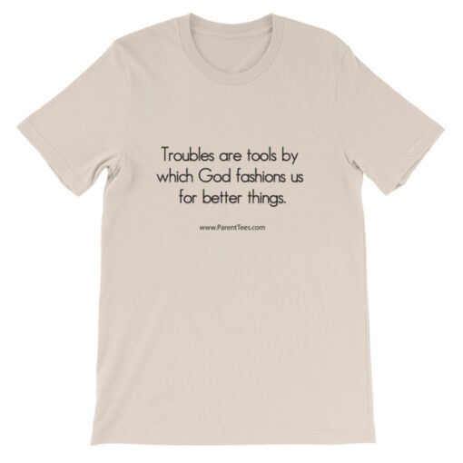 Troubles are Tools Unisex T-Shirt - Image 4