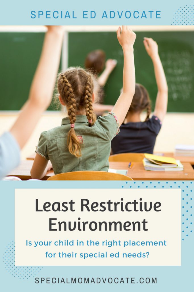 Special Education Least Restrictive Environment