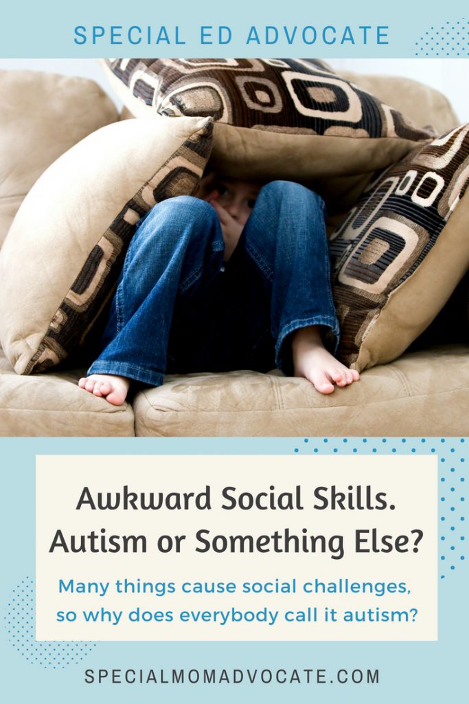 Awkward Social Skills. Autism or Something Else?