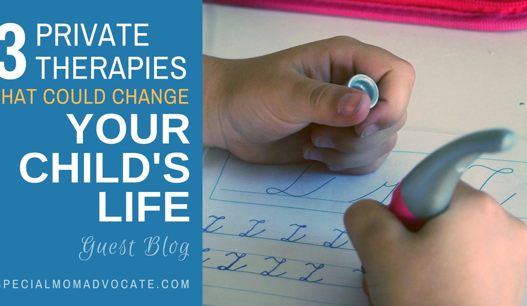 3 Private Therapies that Can Change Your and Your Child’s Life