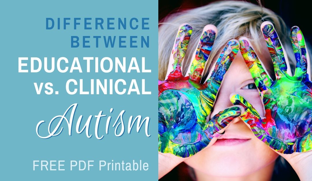 Difference Between Educational vs. Clinical Autism