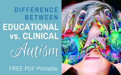 Difference Between Educational vs. Clinical Autism