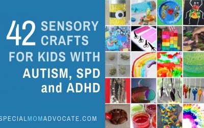 42 Sensory Crafts for Kids with Autism, SPD and ADHD